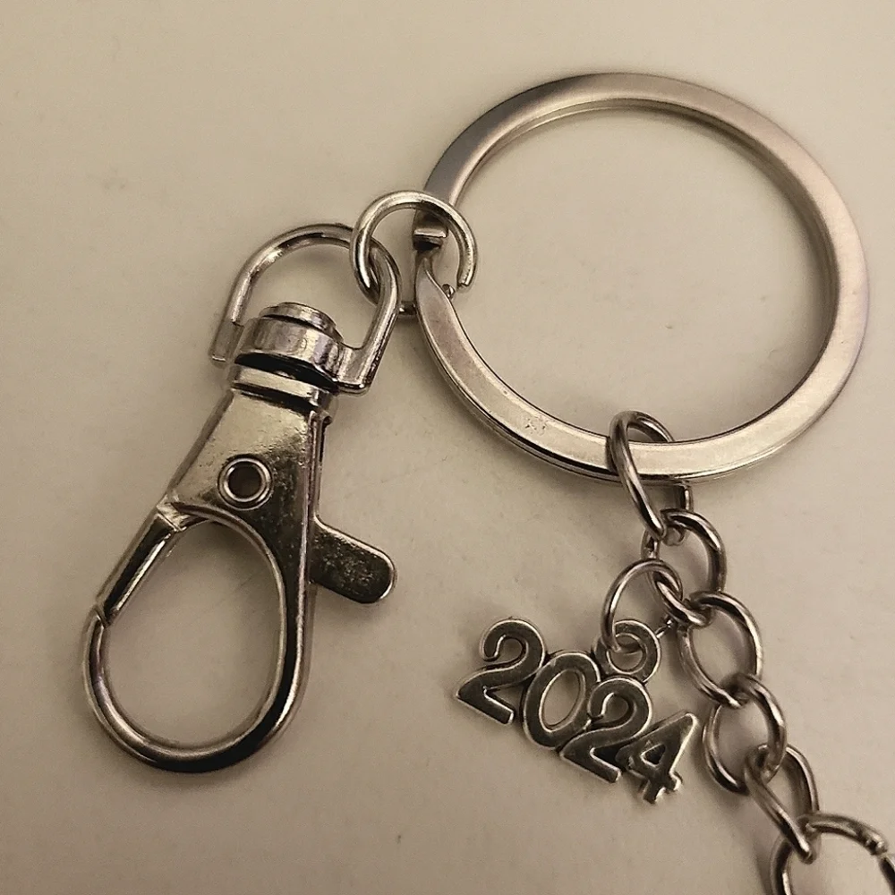 Handmade 2024 Graduate Keychain